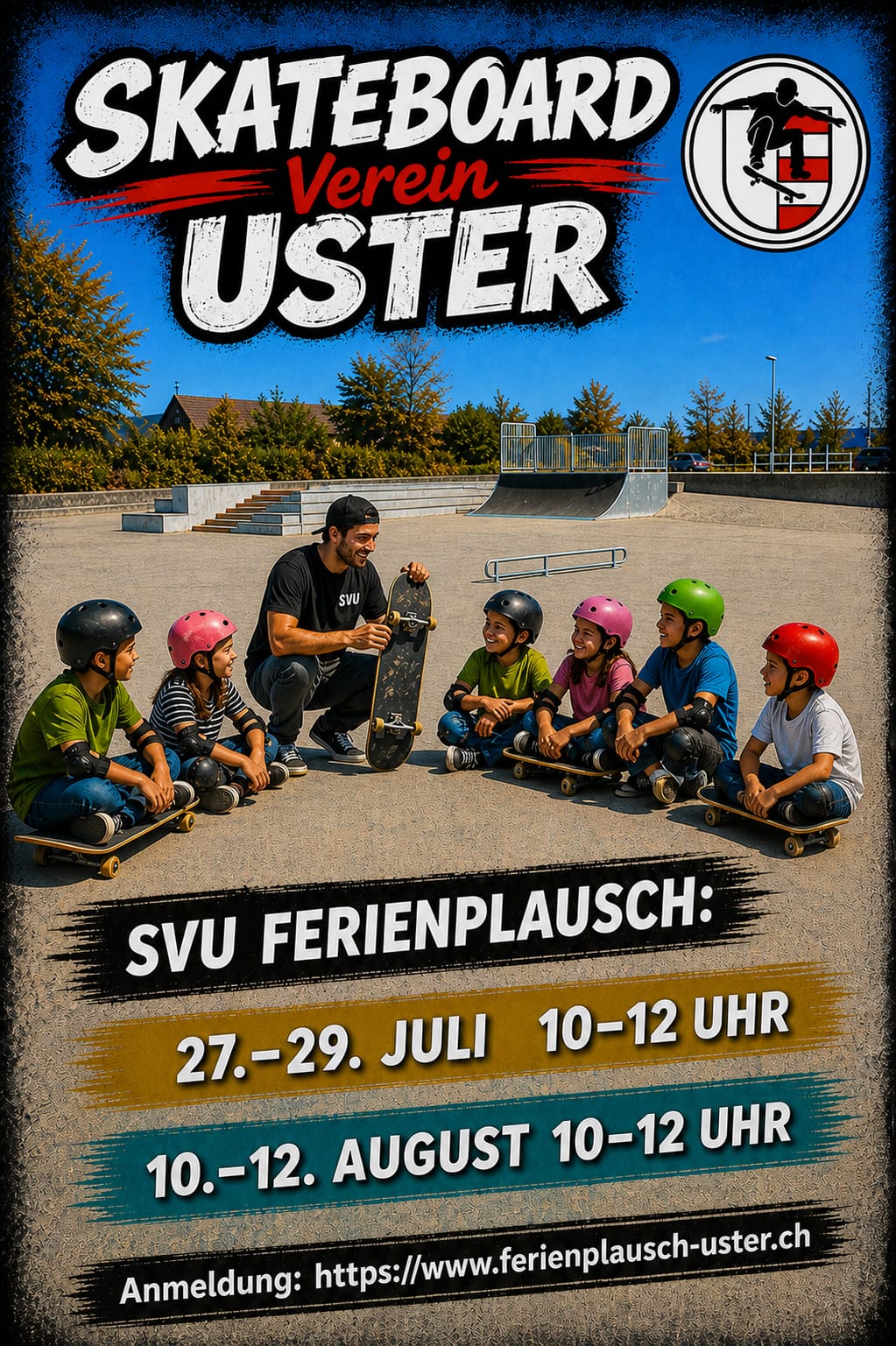Skate Board Kurse für Kinder bis 15 Jahre