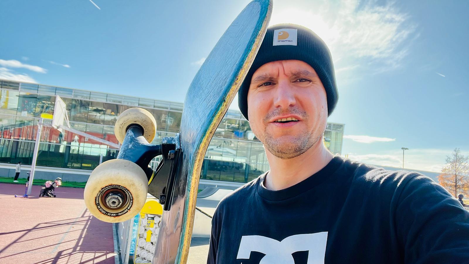 Brueschi, Praesident des Skateboard Verein Uster