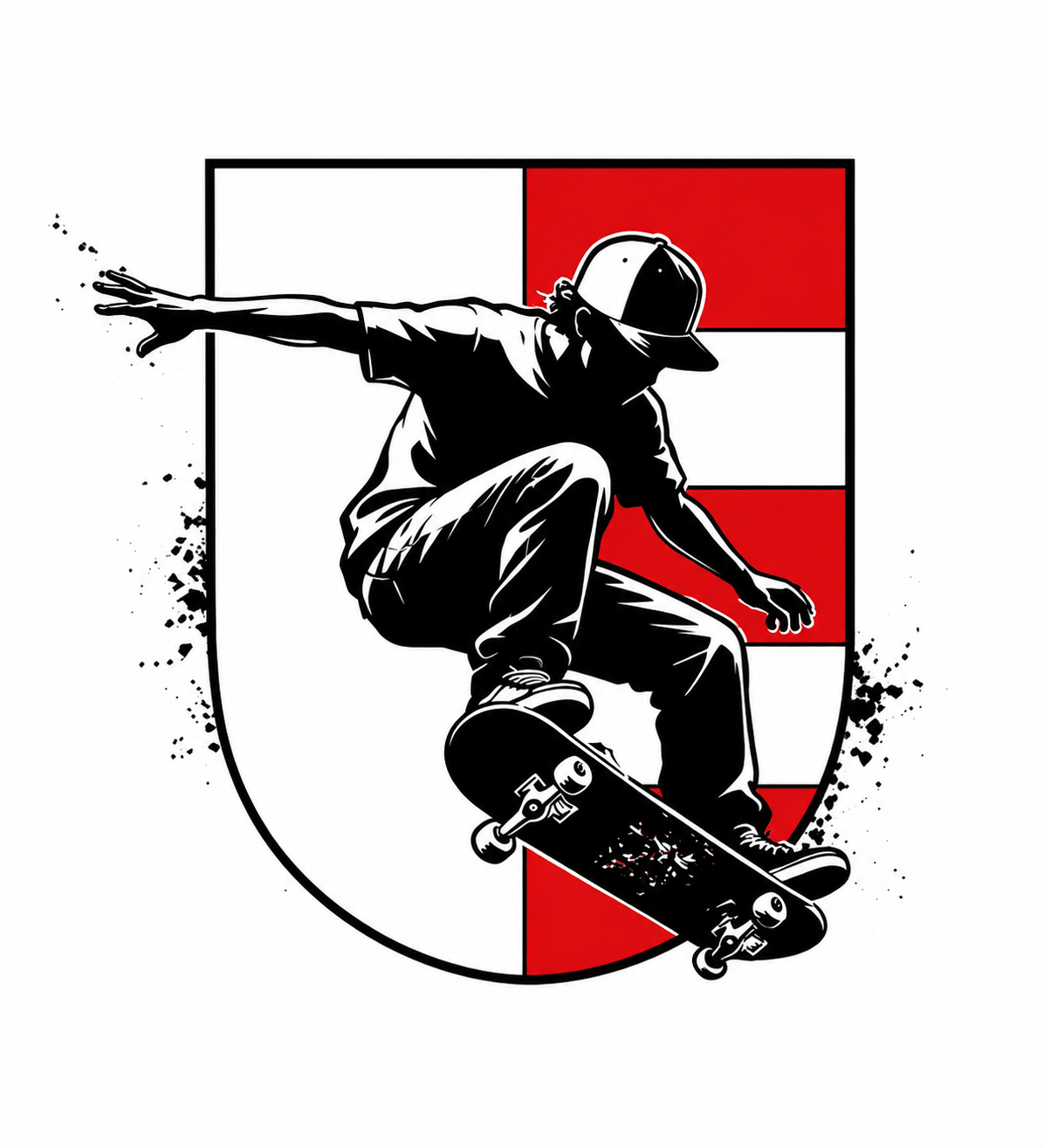 Skateboard Verein Uster Logo ohne Schrift